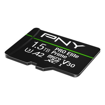 pny-pro-elite-prime-microsd-15-tb-tarjeta-de-memoria-negroverde-clase-10-u3-v30-a2-adaptador-sd-p-sdu1t5v32200pep-ge