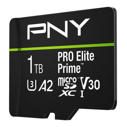 pny-pro-elite-prime-microsd-1-tb-tarjeta-de-memoria-negroverde-clase-10-u3-v30-a2-adaptador-sd-p-sdu1tbv32200pep-ge