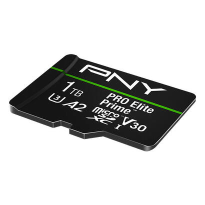 pny-pro-elite-prime-microsd-1-tb-tarjeta-de-memoria-negroverde-clase-10-u3-v30-a2-adaptador-sd-p-sdu1tbv32200pep-ge