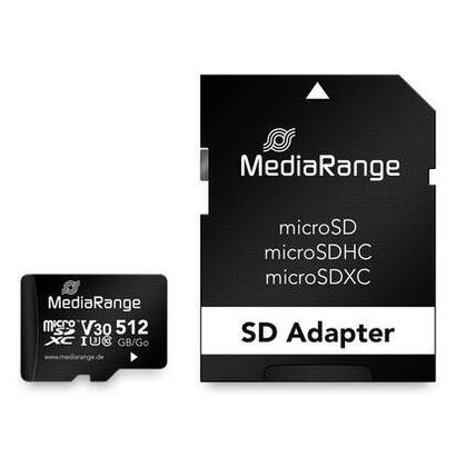 mediarange-sd-microsd-card-512gb-uhs-1-cl10-inkl-adaptador