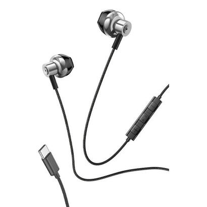 auriculares-boton-micro-cool-stereo-tipo-c-silver