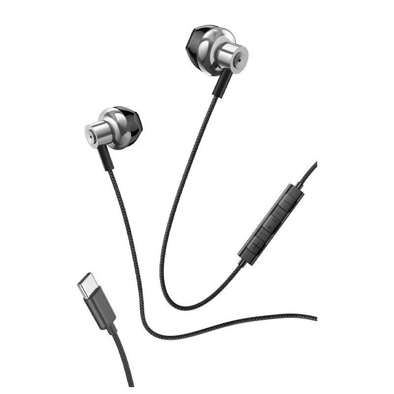 auriculares-boton-micro-cool-stereo-tipo-c-silver