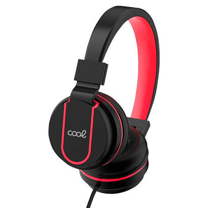 auriculares-cascos-cool-toronto-black-red