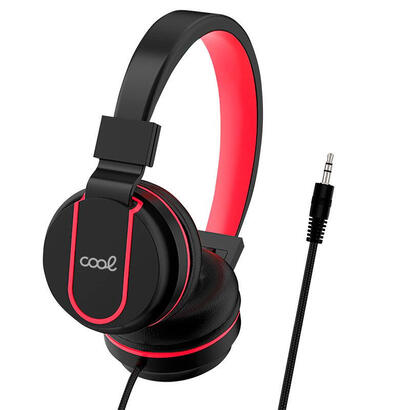 auriculares-cascos-cool-toronto-black-red