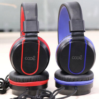 auriculares-cascos-cool-toronto-black-red