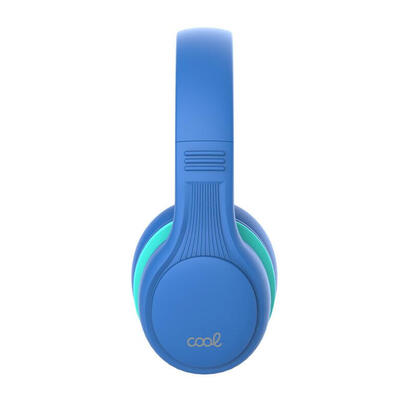 auriculares-cascos-stereo-infantiles-coolkids-blue