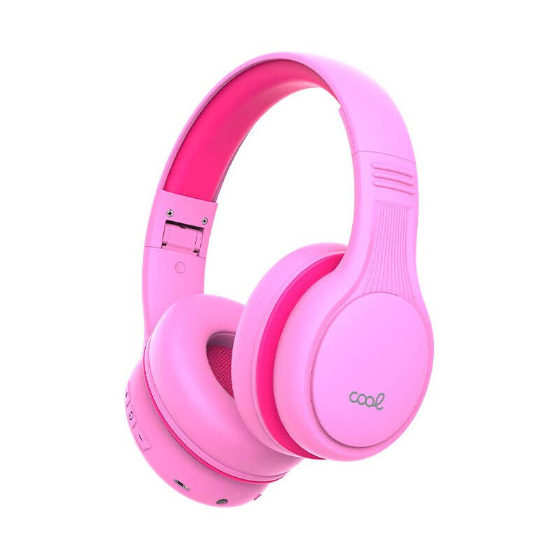 auriculares-cascos-stereo-infantiles-coolkids-pink auriculares-cascos-stereo-infantiles-coolkids-pink