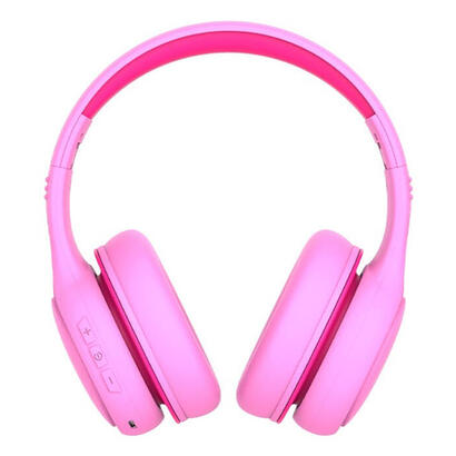auriculares-cascos-stereo-infantiles-coolkids-pink