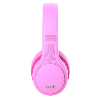 auriculares-cascos-stereo-infantiles-coolkids-pink