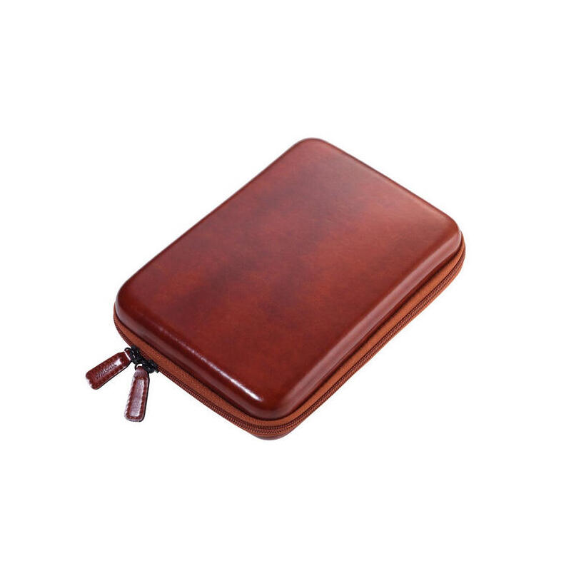 troika-cbo25br-organizador-personal-imitacion-piel-terciopelo-marron