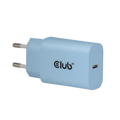 club3d-lifemyle-cargador-usb-c-30watt-2mk-azul-retail