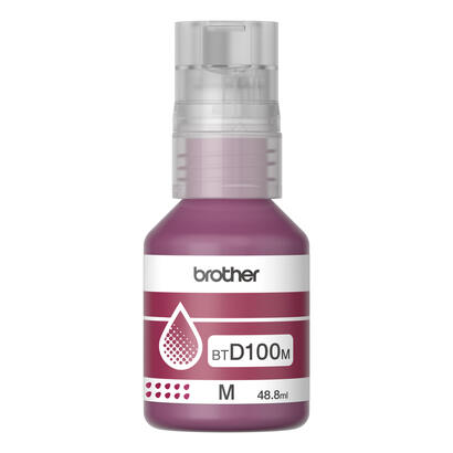 tinta-brother-btd100m-genuine-magenta-ink-bottle