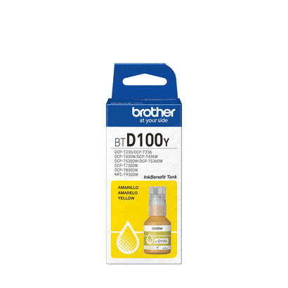 tinta-brother-btd100y-genuine-amarillo-ink-bottle