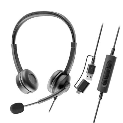 auriculares-axtel-flow-stereo-usb-c-usb-a