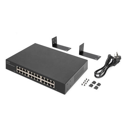 digitus-switch-24-port-gigabit-19-unmanaged-negro