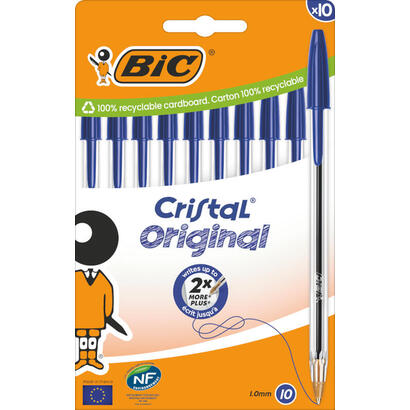 boligrafo-cristal-azul-blister-10-uds