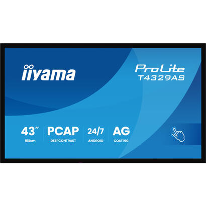 iiyama-prolite-t4329as-b1ag-43-clase-diagonal-425-visible-pantalla-lcd-con-retroiluminacion-led-senalizacion-digital-con-pantall