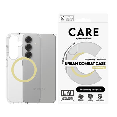 panzerglass-care-by-urban-combat-case-transparent-w-chardonnay-qi-compatible-samsung-galaxy-s25-funda-para-samsung-galaxy-s25-tr