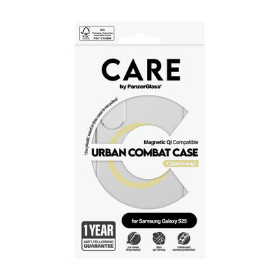 panzerglass-care-by-urban-combat-case-transparent-w-chardonnay-qi-compatible-samsung-galaxy-s25-funda-para-samsung-galaxy-s25-tr