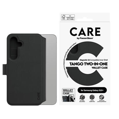 panzerglass-care-by-tango-2-in-1-wallet-case-w-qi-compatible-samsung-galaxy-s25-funda-para-samsung-galaxy-s25-negro