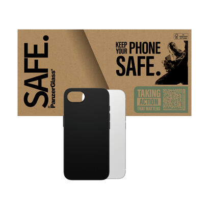 panzerglass-safe-by-tpu-case-black-iphone-16e-funda-para-apple-iphone-16e-negro