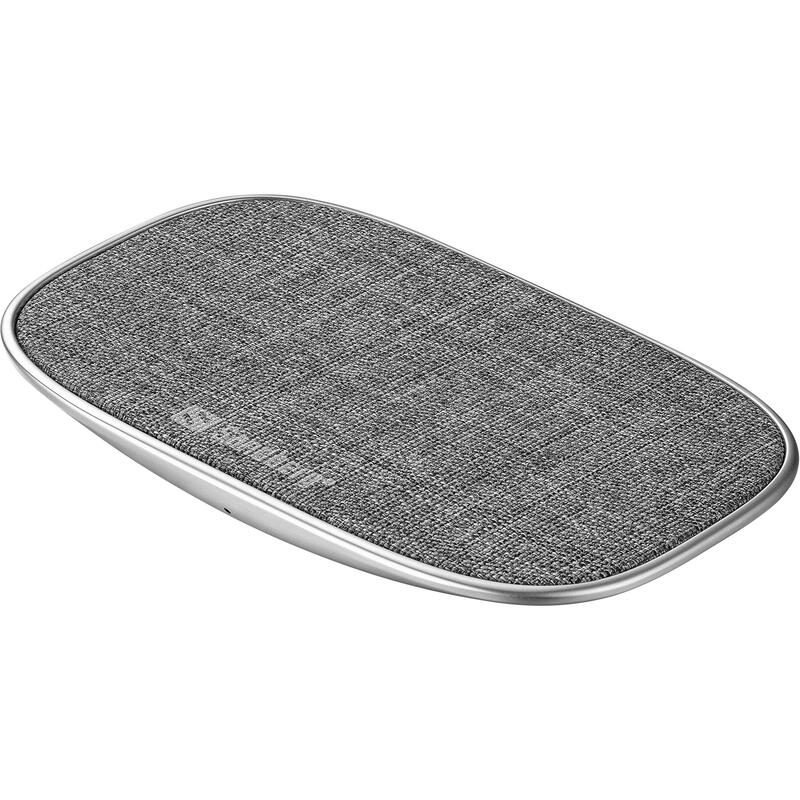 sandberg-wireless-charger-deck-15w-universal-aluminio-gris-usb-cargador-inalambrico-interior