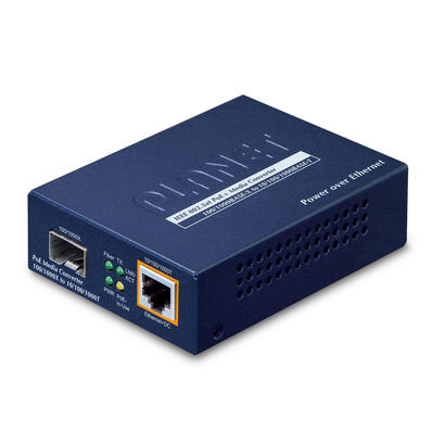 planet-ieee8023afat-poe-101001000-convertidor-de-medio-1000-mbits-azul