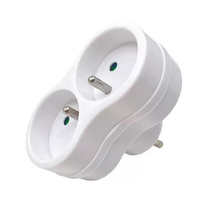 plug-eu-to-2fr-type-e-white