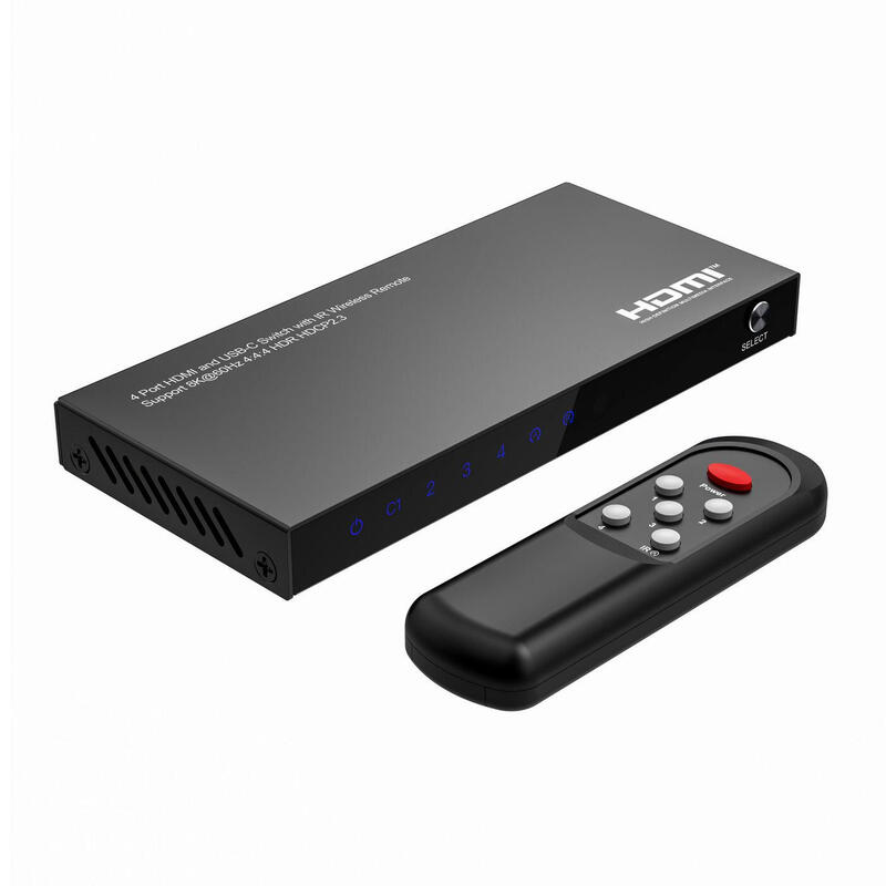 8k60hz-usb-c-and-hdmi-switch-4x1-hdcp-23-w-remote