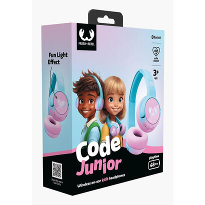 auriculares-fresh-n-rebel-code-junior-inalambrico-cool-candy