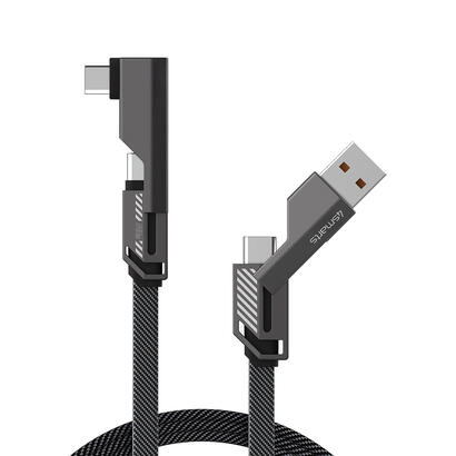 cable-4smarts-541457-usb-15-m-usb-a-usb-c-grafito