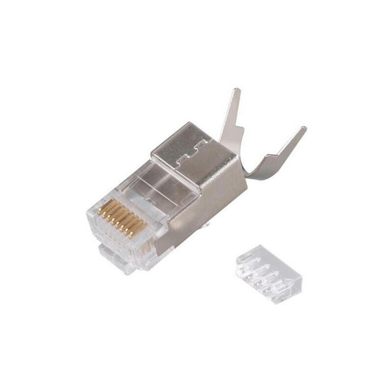 equip-mecker-rj45-cat8-geschirmt-50er-set-gris