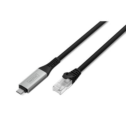 digitus-usb-c-32-gen1-cable-ethernet-rj-45-1gbits-adaptador-negro-5-metros-101001000mbits-ak-300601-050-s
