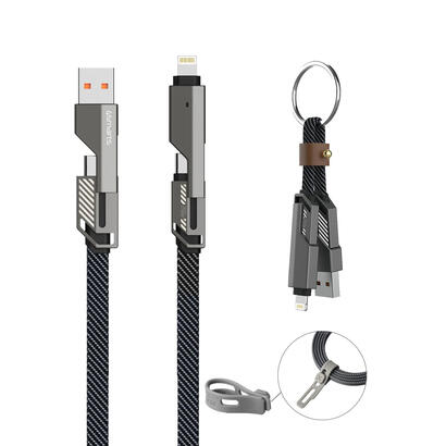 cable-4smarts-usb-c-combocord-flat-240w-15m-keyring-cable