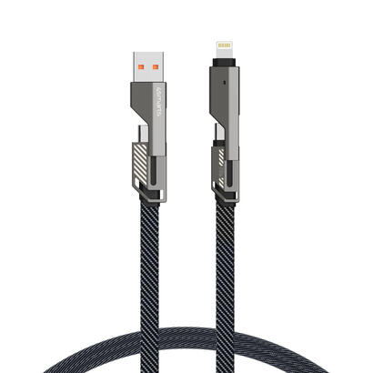 cable-4smarts-usb-c-combocord-flat-240w-15m-keyring-cable