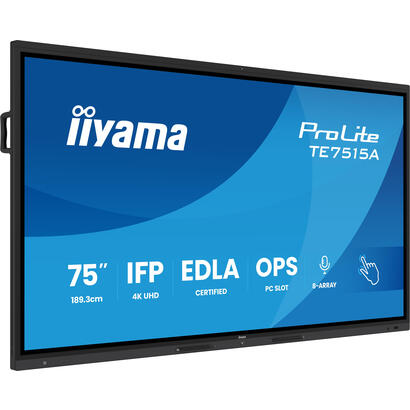 iiyama-te7515a-b1ag-75-stylish-ifp-iiware21e-3840x2160-uhd-ips-android-14-16-128gb-2xhdmi-dp-2xusb-c-vesa-800x400