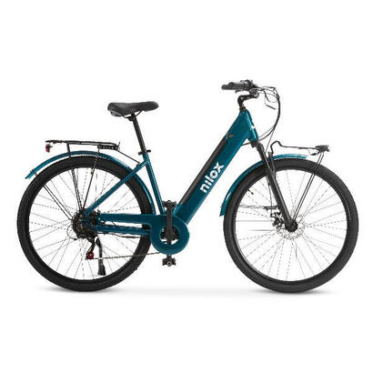 nilox-nxebj7gr-bicicleta-electrica-verde-aluminio-711-cm-28-275-kg-litio-nxebj7gr