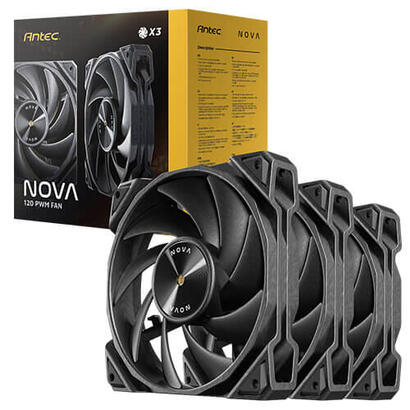 kit-3-ventiladores-pc-auxiliar-nova-120-negro-antec-pack-de-3-120-x-120-x-25-mm-400-3200-rpm