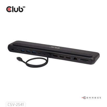 club3d-csv-2541-base-para-portatil-y-replicador-de-puertos-acoplamiento-usb-32-gen-1-31-gen-1-type-c-negro