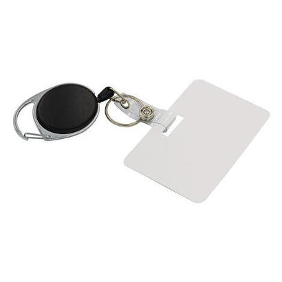 wedo-gurtelclip-2in1-con-ausziehbarer-schnur-negro