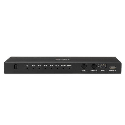 lindy-38386-interruptor-kvm-negro