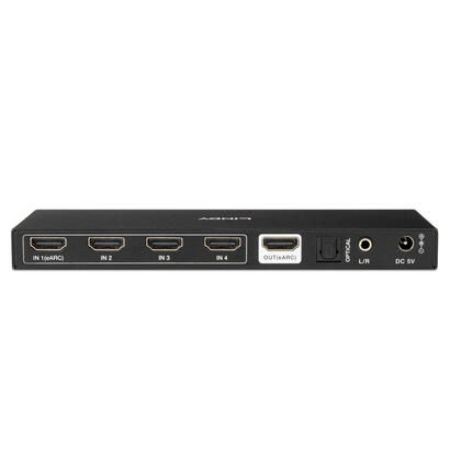 lindy-38386-interruptor-kvm-negro