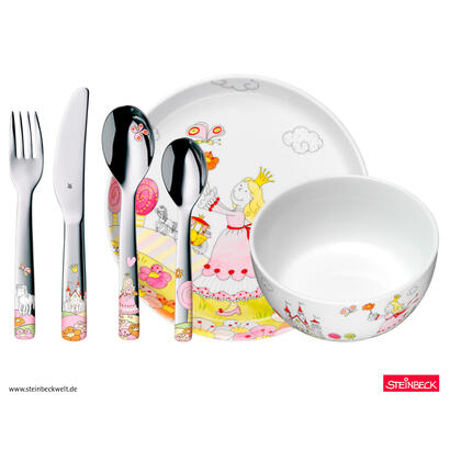 wmf-1294179964-prinzessin-anneli-kinder-geschirrset-6-teilig