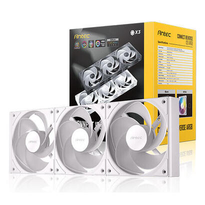 ventilador-pc-antec-connect-120-3x-vent-reverse-120mm-rgb-blanco