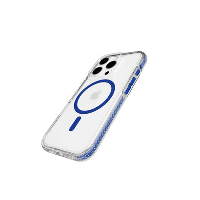 tech21-evocrystal-funda-para-iphone-16-pro-16-cm-63-azul-translucido