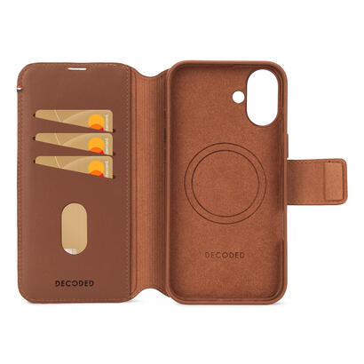 decoded-leather-detachable-wallet-funda-para-iphone-16-plus-17-cm-67-funda-cartera-marron