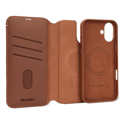 decoded-leather-detachable-wallet-funda-para-iphone-16-plus-17-cm-67-funda-cartera-marron