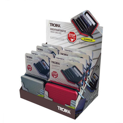 troika-cd129-monedero-tarjetero-y-portadocumento-de-viaje-carcasa-para-tarjeta-colores-surtidos-aluminio