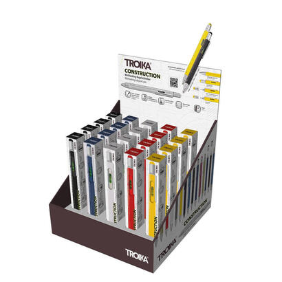 troika-cd135-boligrafo-colores-surtidos-boligrafo-de-punta-retractil-con-pulsador-20-piezas