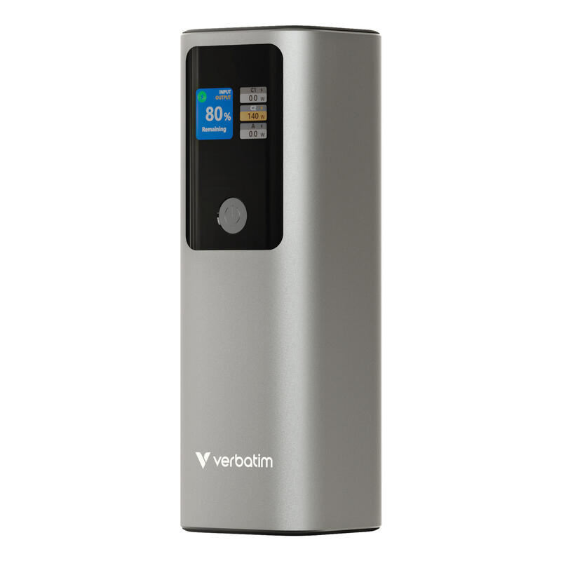 verbatim-charge-n-go-powerbank-27000mah-183w-gris verbatim-charge-n-go-powerbank-27000mah-183w-gris